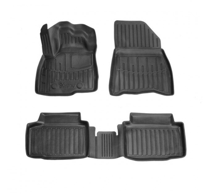 Dacia Duster III (4WD) (2024-...) комплект 3D килимків з 4 штук (Stingray), ціна: 1 870 грн.