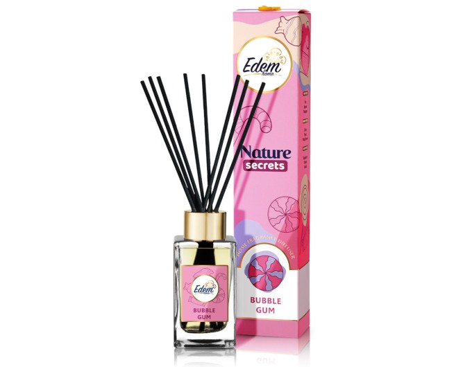 Аромадиффузор с палочками Edem Nature Secrets - Bubble Gum 90мл, цена: 226 грн.