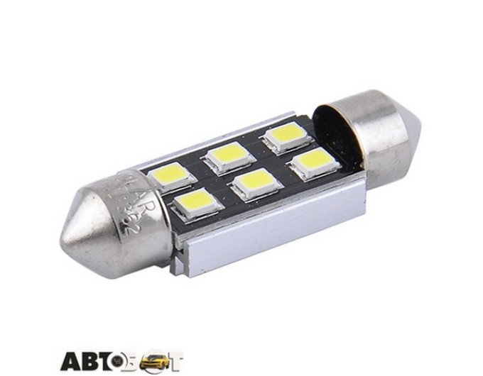 LED лампа SOLAR SV8.5 T11x36 12V 6SMD 2835 CANBUS white SL1362 (2 шт.), ціна: 111 грн.