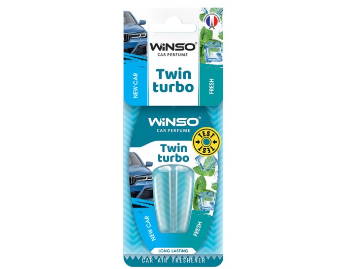 Ароматизатор з подвійною капсулою Winso Twin Turbo - New Car & Fresh, ціна: 76 грн.