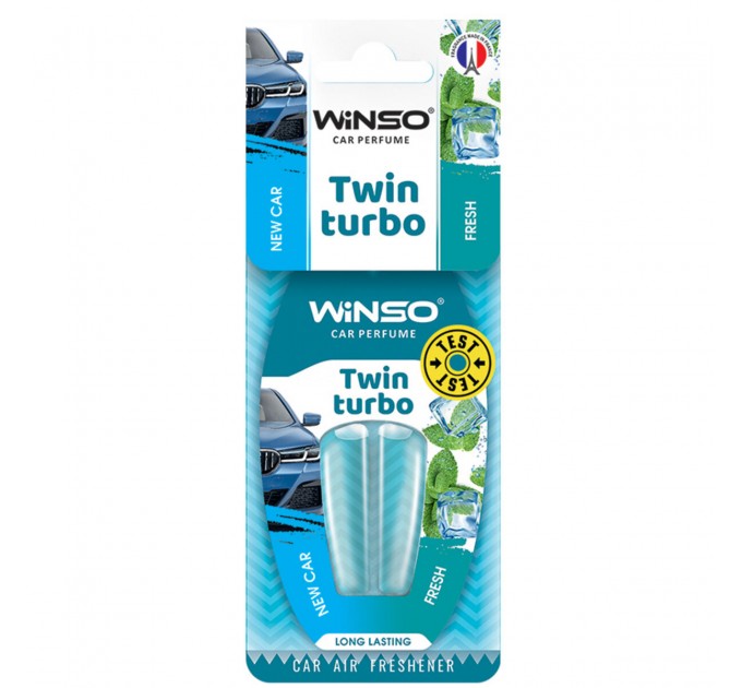 Ароматизатор з подвійною капсулою Winso Twin Turbo - New Car & Fresh, ціна: 76 грн.