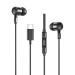Наушники проводные XO EP81 Sunflower In-Ear Type-C черные, цена: 119 грн.