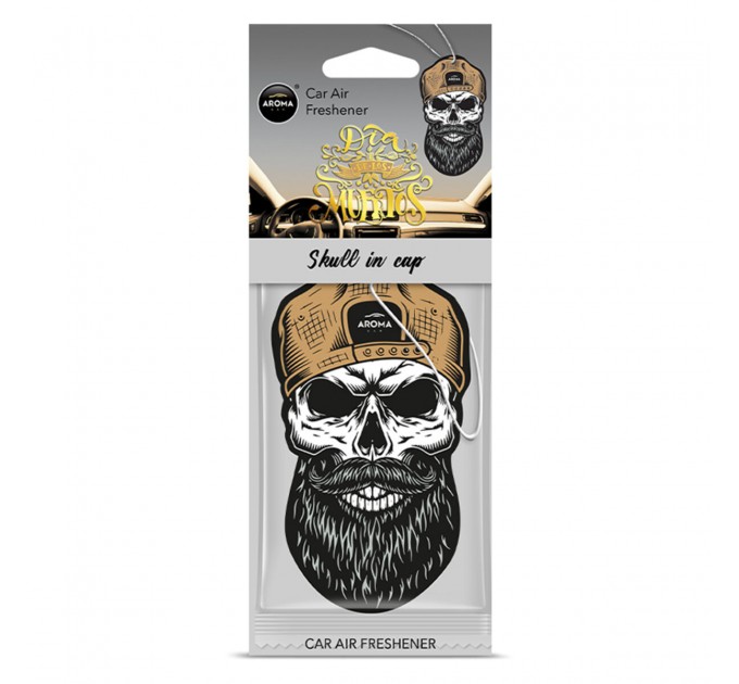Ароматизатор Aroma Car Cellulose Dia De Los Muertos - Skull In Cap, цена: 57 грн.