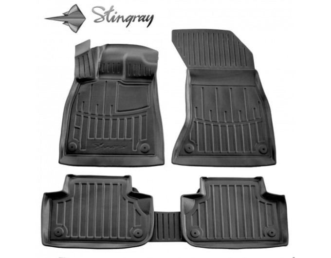 Audi Q5 (FY) (2016-...) комплект 3D ковриков с 5 штук (Stingray), цена: 1 870 грн.