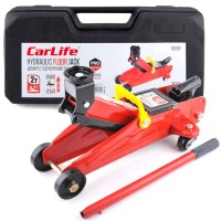 Домкрат гидравлический подкатный CarLife 2т 125-310мм в кейсе