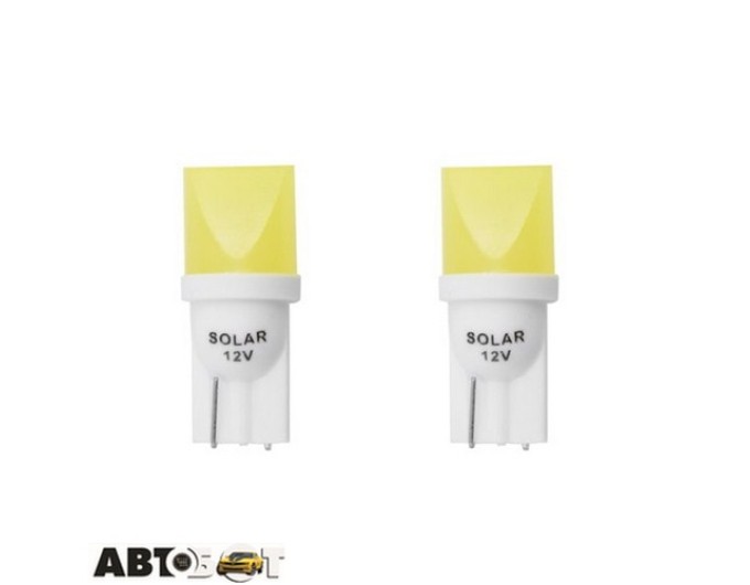 LED лампа SOLAR T10 W2.1x9.5d 12V COB white LC343_B2 (2 шт.), ціна: 29 грн.