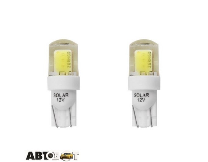 LED лампа SOLAR T10 W2.1x9.5d 12V 70lm COB white LC344_B2 (2 шт.), ціна: 75 грн.