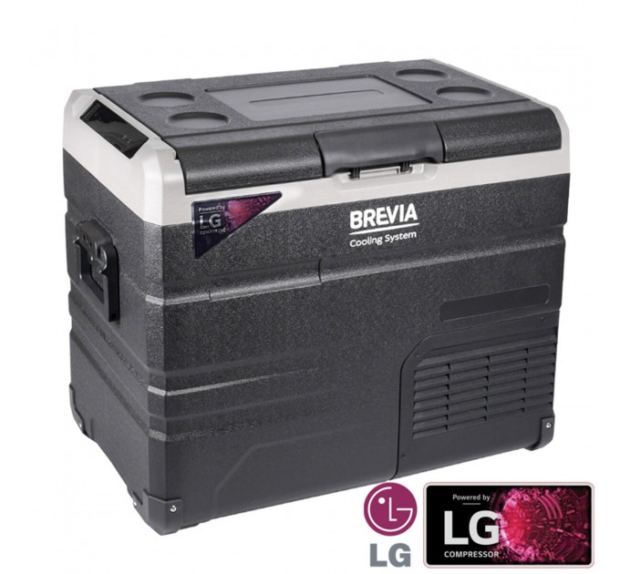 Холодильник автомобильный Brevia 50л (компрессор LG) 22615, цена: 16 899 грн.
