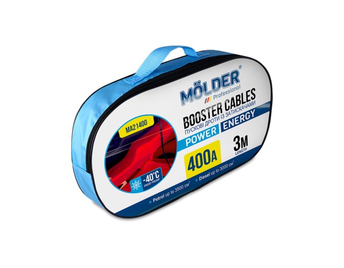 Провода-прикуриватели Molder 400A, 3м, цена: 563 грн.