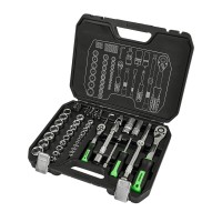 Професійний набір інструментів в кейсі Winso Pro 1/2", 1/4" 72 T, CR-V, 73од.