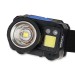 Фонарь налобный Brevia 550Lm, 3W CREE XPG+COB, 1200mAh/3xAAA, Zoom, с сенсором белый/красный, цена: 1 099 грн.