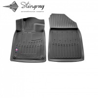 Peugeot 407 (2004-2011) комплект 3D ковриков с 2 штук (Stingray)