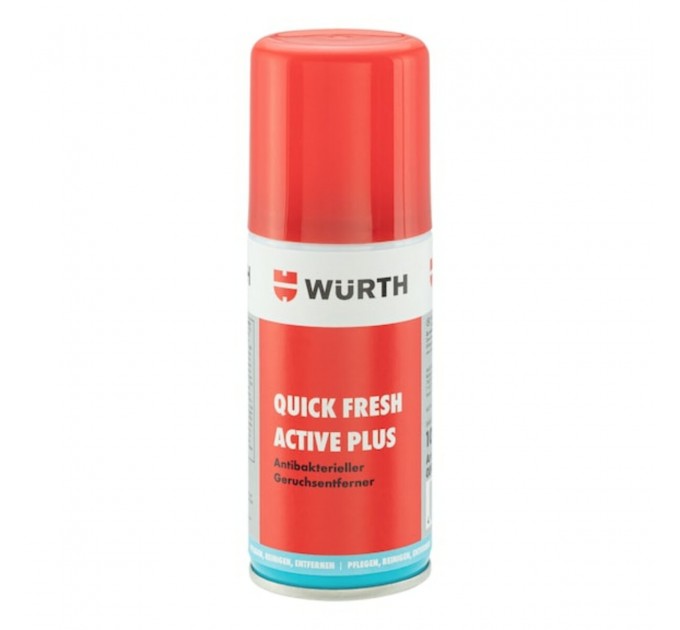 Очиститель кондиционера Wurth Quick Fresh Active Plus антибактериальный 100мл, цена: 301 грн.