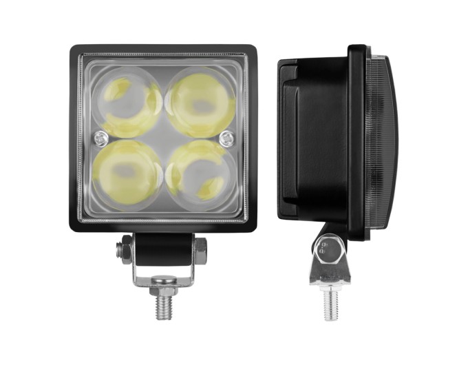 Фара светодиодная Brevia Epistar 4D Spot 10-30V, 12W (4x3W), 880Lm, 1шт, цена: 293 грн.