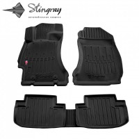 Subaru Forester (SJ) (2012-2018) комплект 3D килимків з 5 штук (Stingray)