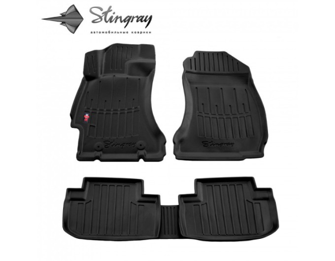 Subaru Forester (SJ) (2012-2018) комплект 3D ковриков с 5 штук (Stingray), цена: 1 870 грн.