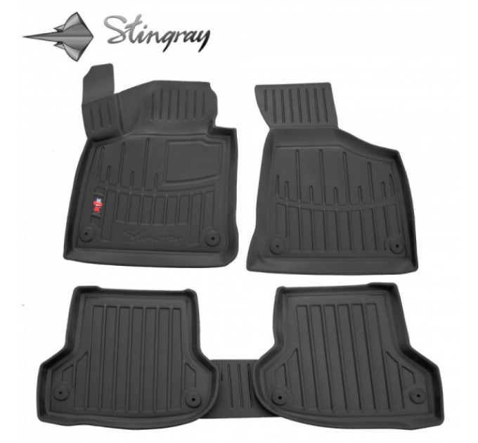 Audi A3 (8P) (2003-2012) комплект 3D килимків з 5 штук (Stingray), ціна: 1 480 грн.