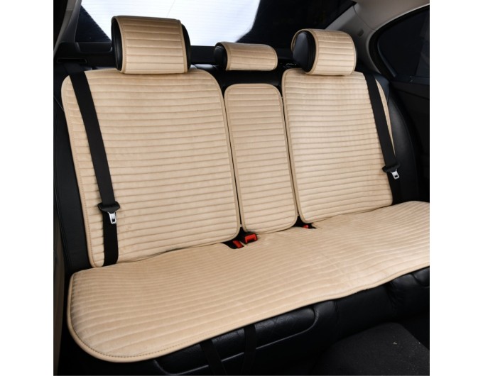 Комплект преміум накидок для сидінь CarLife Sport, biege, ціна: 4 561 грн.