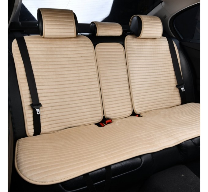 Комплект преміум накидок для сидінь CarLife Sport, biege, ціна: 4 561 грн.