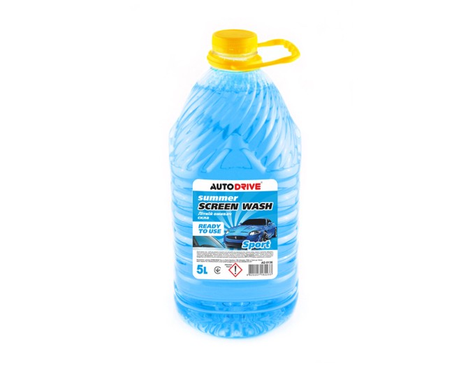 Омивач скла AutoDrive Summer Screen Wash PET літній Sport готовий 5л, ціна: 92 грн.