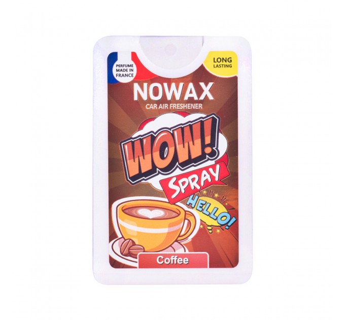 Ароматизатор воздуха с распылителем Nowax Wow Spray 18 мл Coffee, цена: 66 грн.