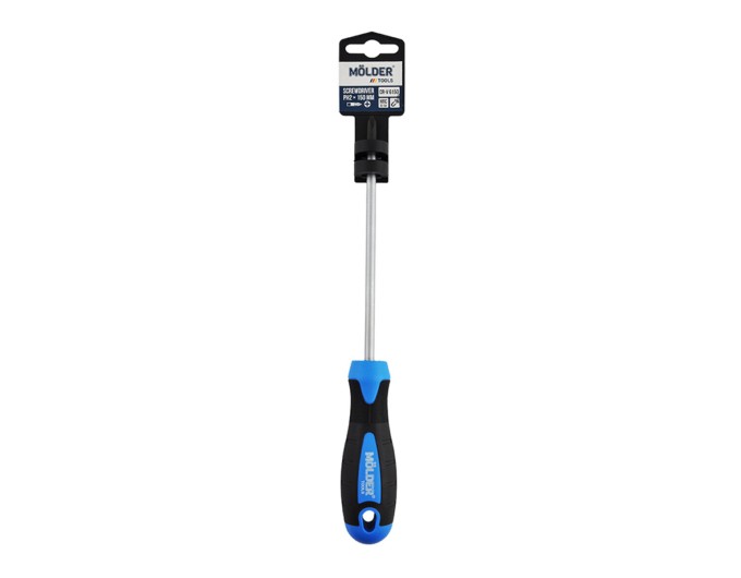 Викрутка Molder хрестова PH2x150mm, ціна: 74 грн.