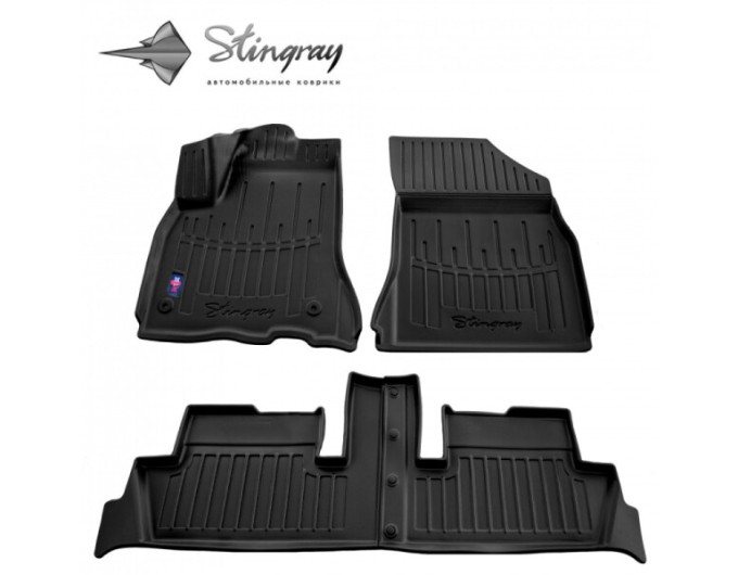 Citroen Grand C4 Picasso (2006-2013) комплект 3D ковриков с 4 штук (Stingray), цена: 1 870 грн.