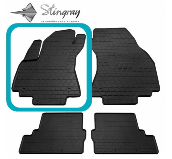 Opel Zafira A (1999-2005) коврик передний левый (Stingray), цена: 845 грн.