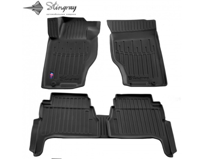 Kia Sorento I (BL) (2002-2009) комплект 3D ковриков с 5 штук (Stingray), цена: 1 870 грн.