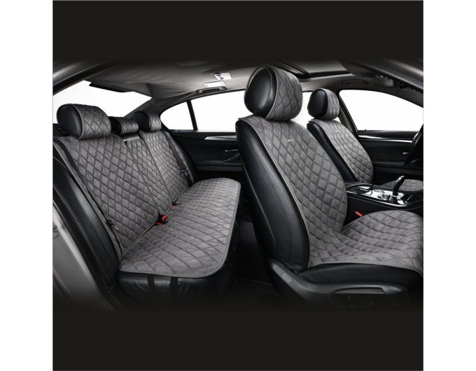 Комплект премиум накидок для сидений CarLife Nitro, grey, цена: 4 734 грн.
