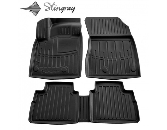 Nissan X-Trail (T33) (2021-...) комплект 3D ковриков с 5 штук (Stingray), цена: 1 870 грн.