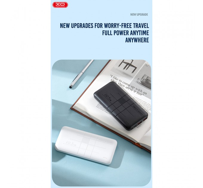 Повербанк (Power Bank) XO PR188 20000mAh 22.5W черный, цена: 1 059 грн.