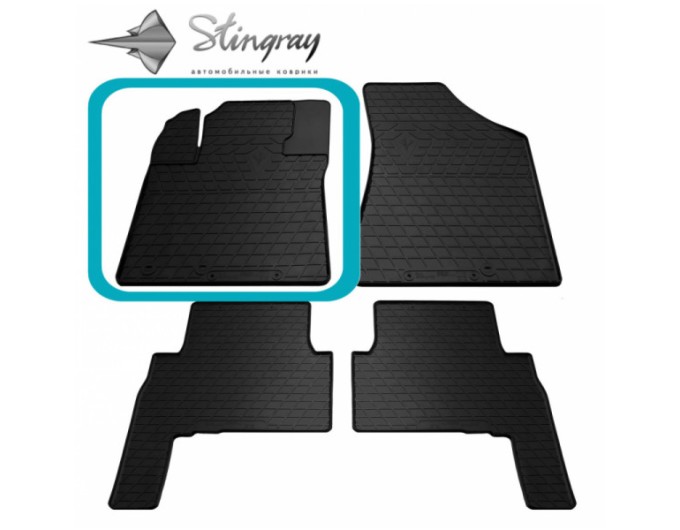 Kia Sorento II (XM) (2009-2012) коврик передний левый (Stingray), цена: 906 грн.