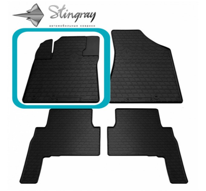 Kia Sorento II (XM) (2009-2012) килимок передній лівий (Stingray), ціна: 640 грн.