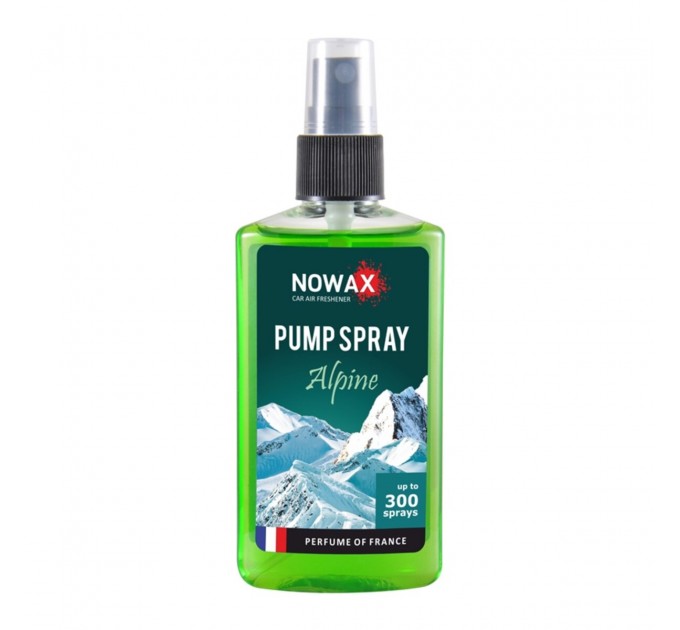 Ароматизатор повітря Nowax Pump Spray Alpine, 75ml, ціна: 103 грн.