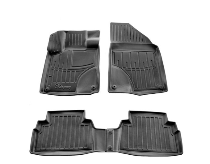 Geely Coolray (2020-...) комплект 3D ковриков с 4 штук (Stingray), цена: 1 870 грн.