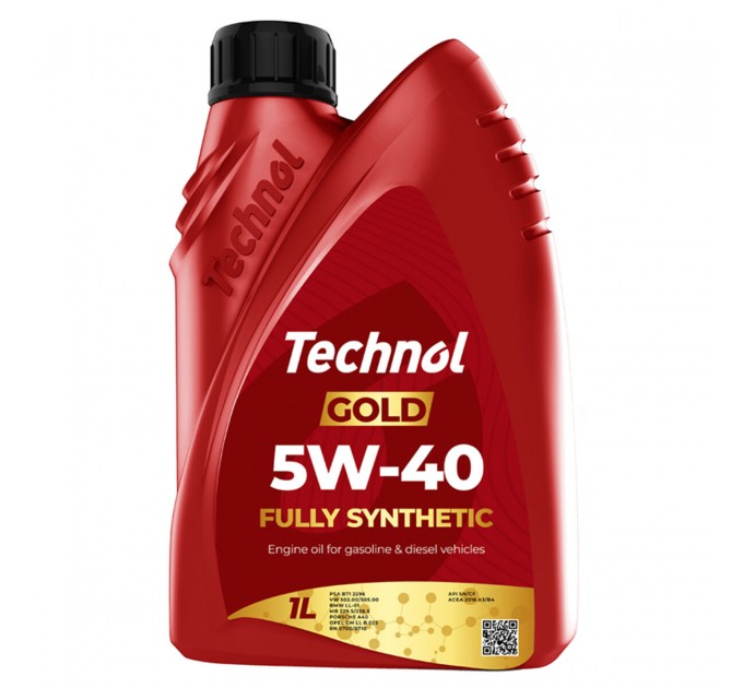Моторное масло Technol Gold 5W-40 1л, цена: 260 грн.