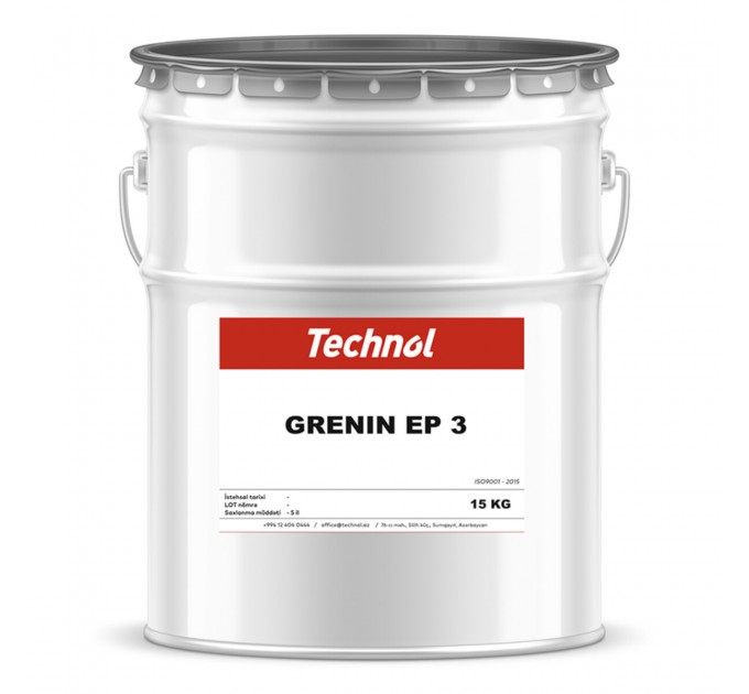 Змазка Technol Grenin EP 3 пластична літієва 16л, ціна: 3 793 грн.