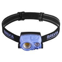 Фонарь налобный Brevia 400Lm+200Lm, 3W+3W COB, 1200mAh