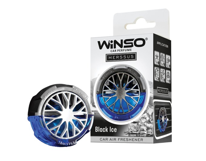 Освежитель воздуха Winso Merssus на дефлектор с регулировкой интенсивности 18мл Black Ice, цена: 189 грн.