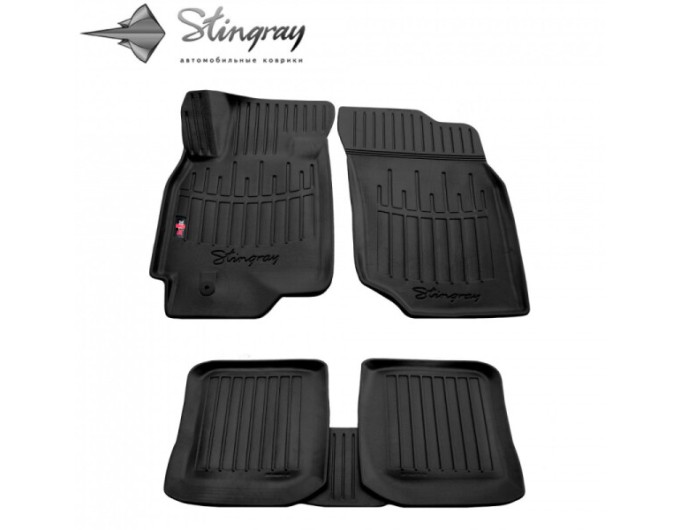 Mitsubishi Lancer IX (2003-2009) комплект 3D ковриков с 5 штук (Stingray), цена: 1 870 грн.