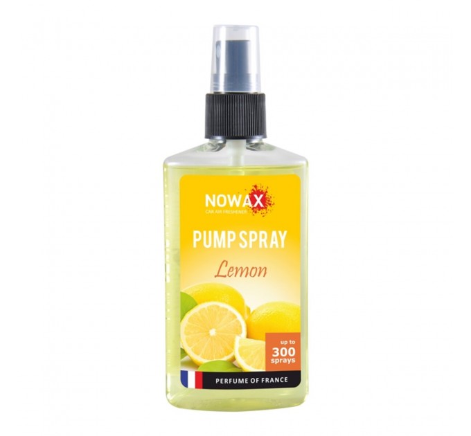 Ароматизатор Nowax Pump Spray Lemon, 75ml з розпилювачем, ціна: 103 грн.