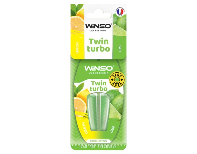 Ароматизатор з подвійною капсулою Winso Twin Turbo - Lemon & Lime, ціна: 76 грн.