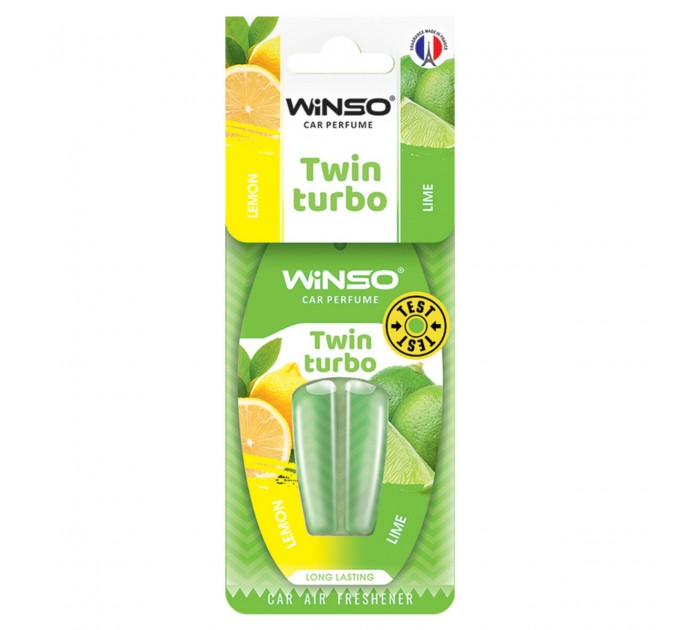 Ароматизатор с двойной капсулой Winso Twin Turbo - Lemon & Lime, цена: 76 грн.