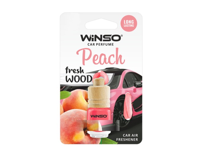 Ароматизатор Winso Fresh Wood Peach, 4мл жидкий, цена: 73 грн.