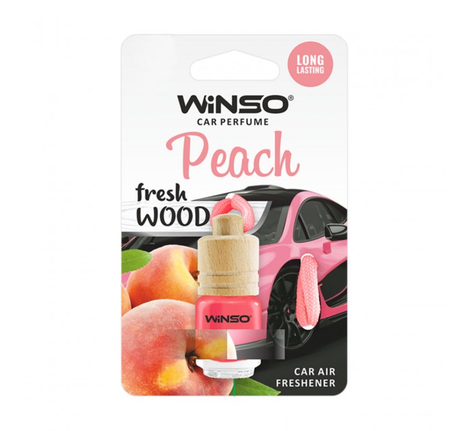 Ароматизатор Winso Fresh Wood Peach, 4мл рідкий, ціна: 73 грн.