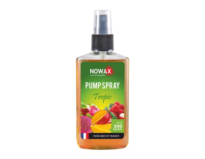 Ароматизатор Nowax Pump Spray Tropic, 75ml у вигляді спрею, ціна: 103 грн.