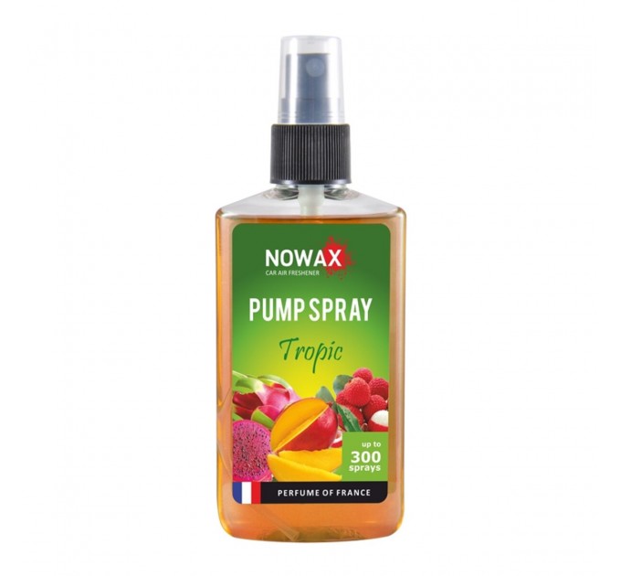Ароматизатор Nowax Pump Spray Tropic, 75ml у вигляді спрею, ціна: 103 грн.