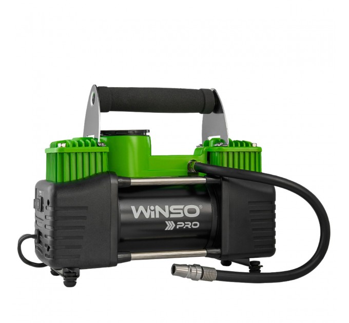 Компресор автомобільний Winso Pro Heavy Duty 12В 10Атм 90л/хв із зажимами АКБ, ціна: 2 162 грн.