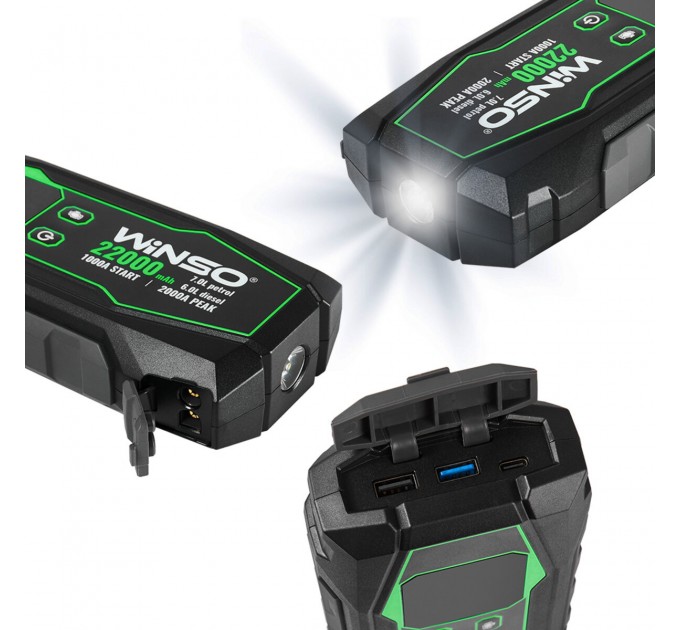 Пусковое устройство Winso Jump Starter 1000/2000A 22000mAh, цена: 4 482 грн.